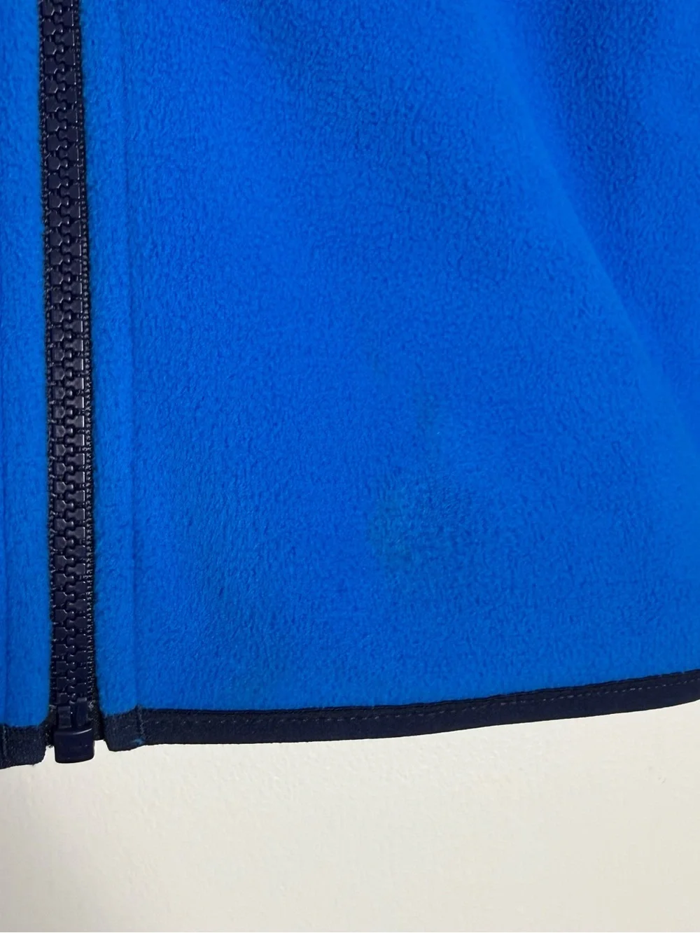 The North Face Kids Large 14/16 Blue Full Zip Fleece Hooded Jacket